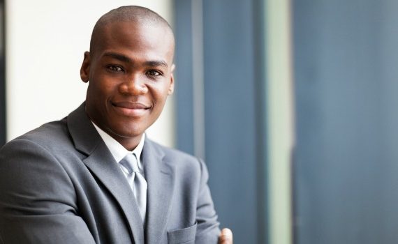 Businessman in a suit