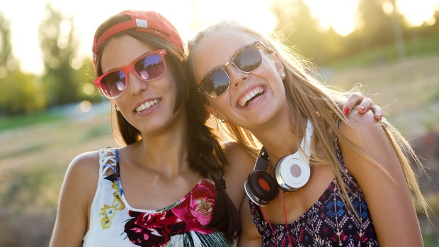 Really happy girls