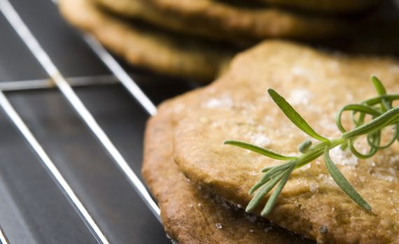 Shortbread Cookies with Rosemary