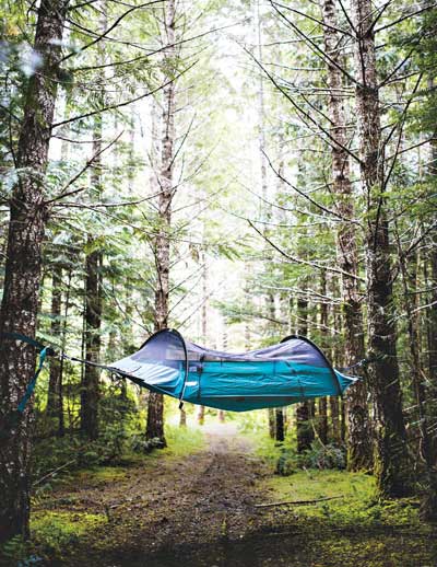 Tree Hugger hanging sleeping bag