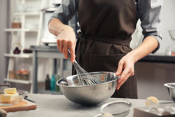 Woman cooking