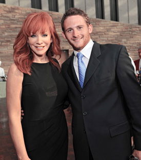 Reba and son Shelby