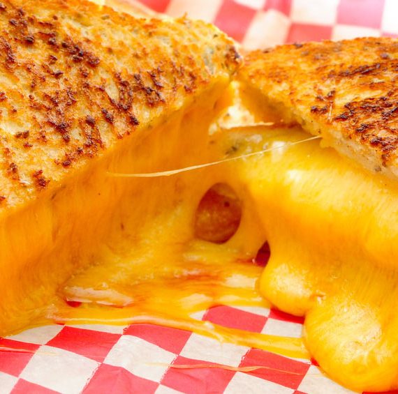 Grilled cheese sandwich