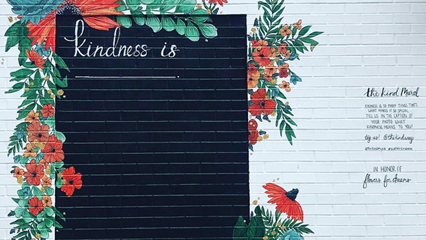 Kindness mural in Chicago